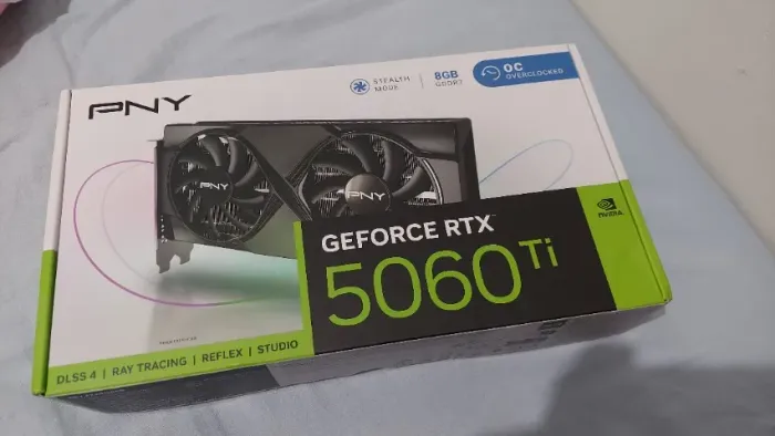 Video PNY GeForce RTX 5060 Ti Dual OC, 8GB, GDDR7