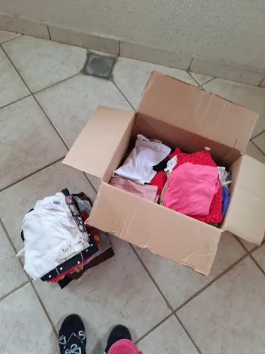 Roupas em ótimo estado