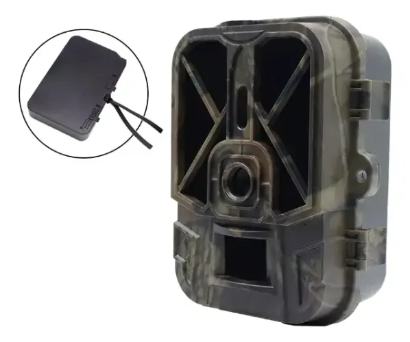 Câmera Trilha Suntek Hc940a 4k 36mp Bateria 8000mah Ir Verde Verde-escuro