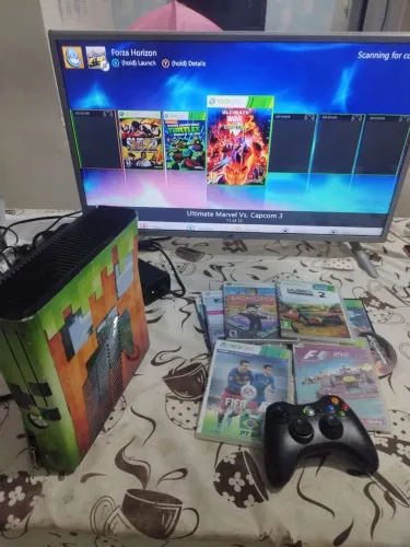 Vídeo game Xbox 360 desbloqueado 