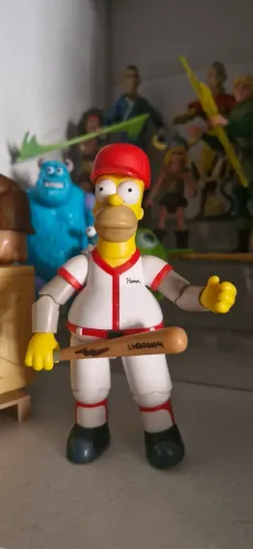 Homer Simpson jogador beisebol