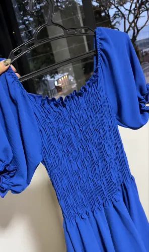 Vestido Midi azul