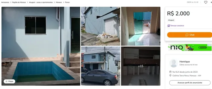 Casa com 3 quartos