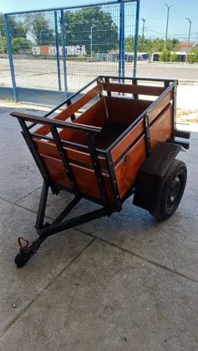 Carrocinha fazendinha, reboque