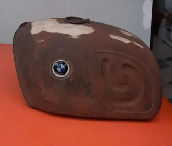 TANQUE DE COMBUSTÍVEL MOTO BMW FINAL DA DÉCADA DE 1960