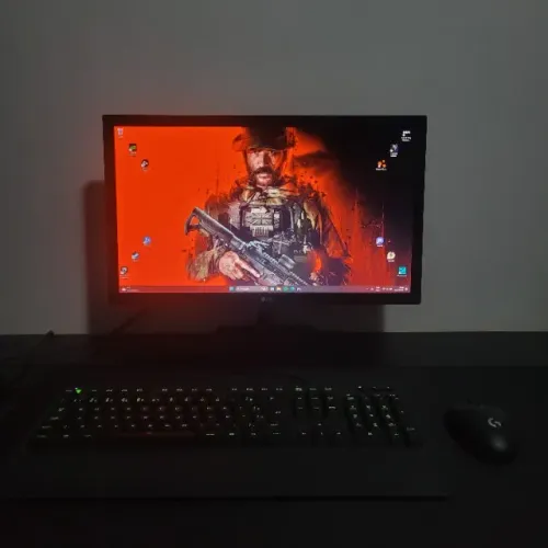 Monitor LG 22MK400H-B 21.5 Polegadas | 75hz | Full HD | HDMI VGA FreeSync