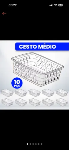 Cesto organizador