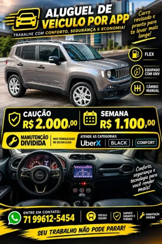 Jeep Renegade Sport 1.8 4X2 Flex 16V Mec. 2018