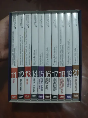 Box 2 de DVDs de dança do ventre - Coleção Ventreoteca - Shimmie