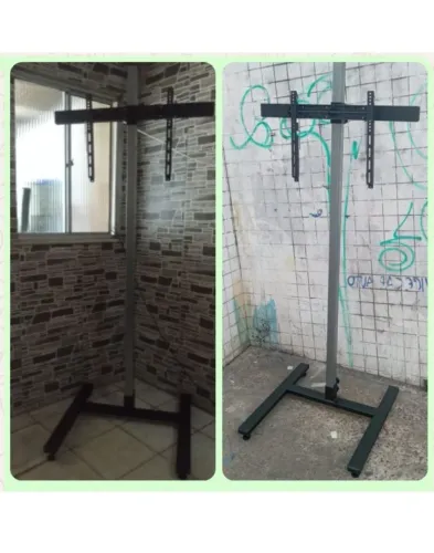 SUPORTE PARA TV MODELO PEDESTAL REGULÁVEL DE 32 A 75 POLEGADAS PARA RESTAURANTE/EVENTOS 