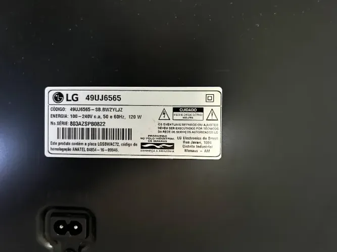 Smart TV LG 49UJ6565 49? 4K (usada)