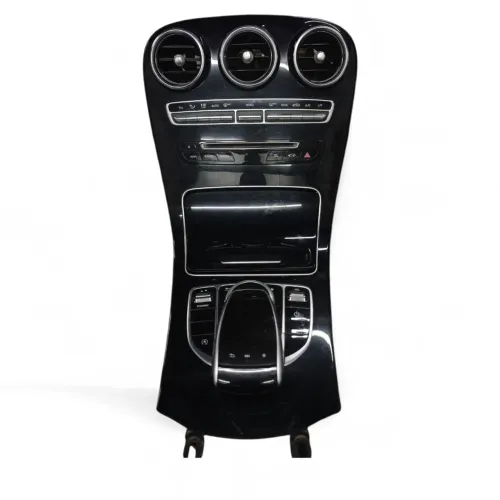 Moldura Console Central Completa Mercedes Benz C200 C180