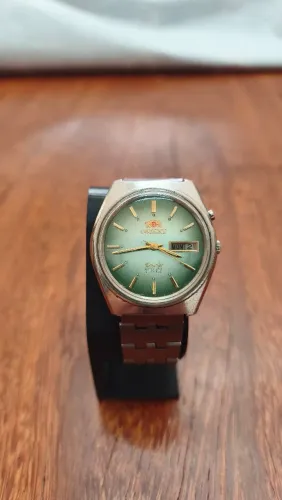 Relógio Orient Automático Degradê Green, raro no mundo dos Orient - Calibre 469