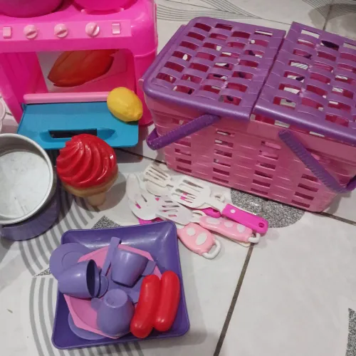 Kit de brinquedos cozinha
