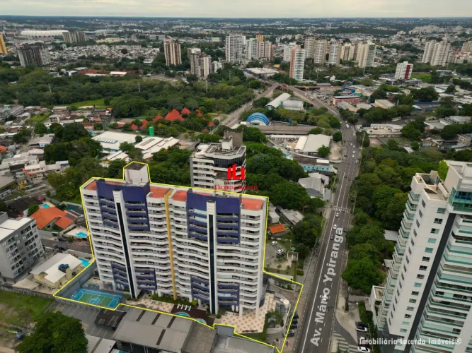 Apartamento no Adrianópolis no Bellini 4 Quartos 180m² Semimobiliado