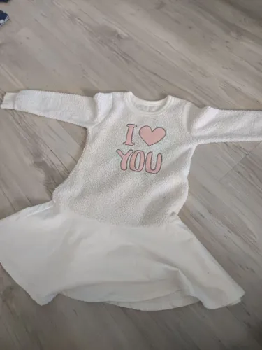 Vestido branco Elian tamanho 6