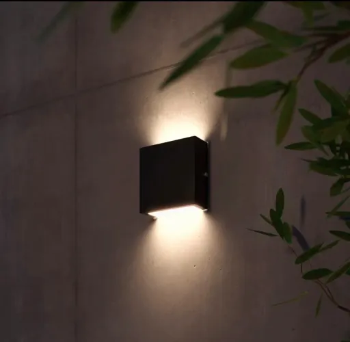 Arandela Slim 2 Fachos + Lâmpada LED G9 5w - Alumín