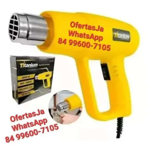 Soprador Térmico Ar Quente 300C A 600C Titanium
