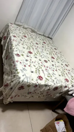 Cama Box Casal Ortobom 1,38 x 1,88 - Excelente Estado