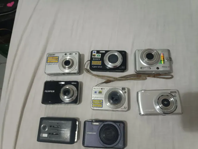 Câmeras fotográfica para conserto