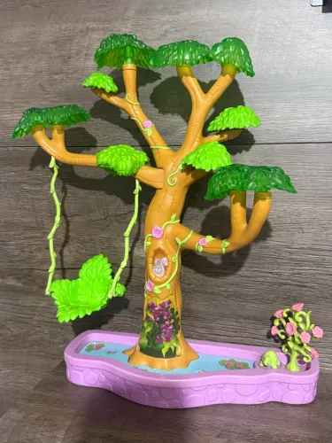 Árvore playset barbie princesa da ilha funciona