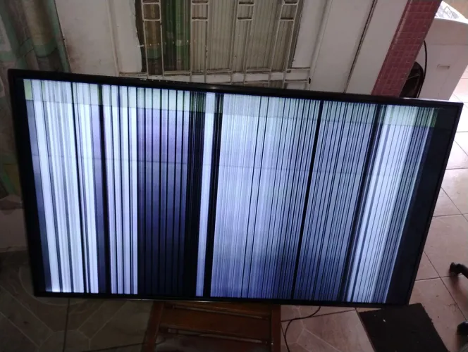 TV LED SMart LG 55 Polegadas Modelo 55LH6000 Defeito na Tela