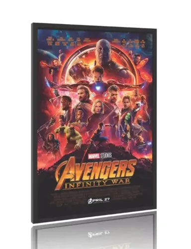 Quadro avengers infinity war