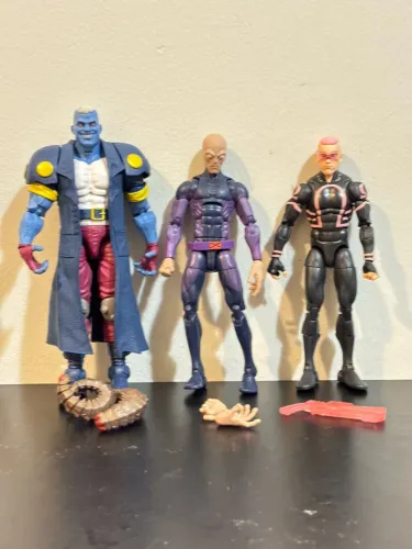 Trio Larval, Darwin e Kid Omega - Marvel Legends