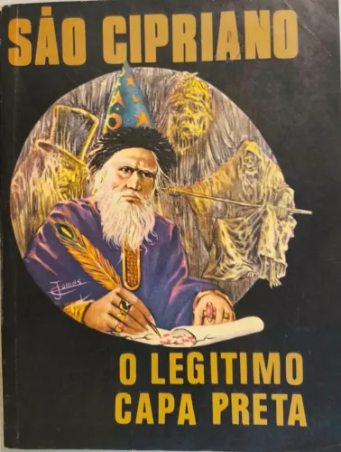Relíquia: Livro de São Cipriano - O Legítimo Capa Preta (Editora Luzeiro)