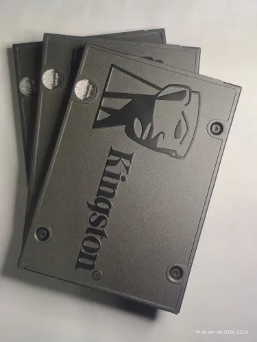 Lote com 06 unidades SSD kingston Original 480gb 2.5 sata