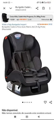 Cadeira infantil Burigotto Matrix
