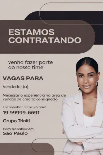 Vaga crédito consignado