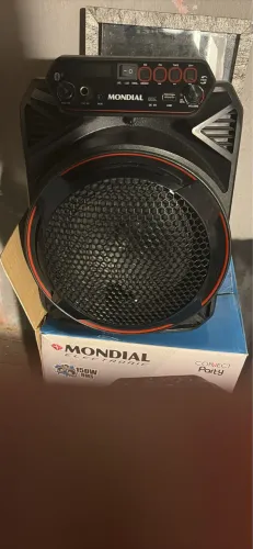 Caixa de som da mundial