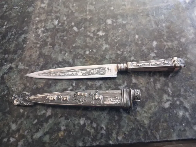 Faca gaúcha inox