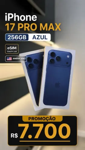 Iphone 17 pro max 256gb lacrado ESIM