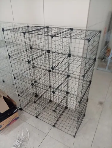 Armário Loja Aramado 12 Nichos