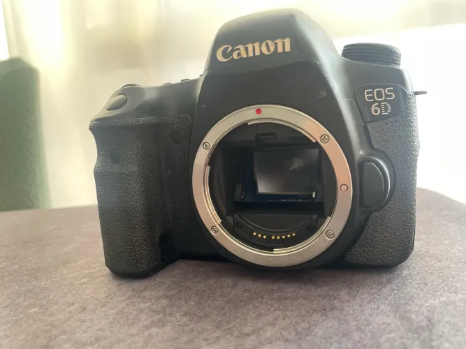 Câmera Cânon 6D fullframe