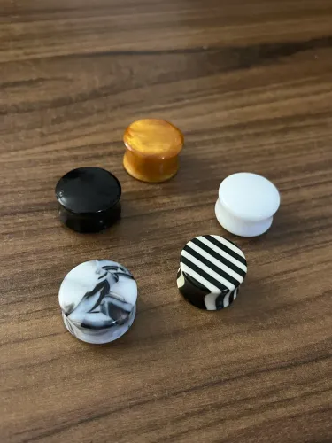 5 Piercings Alargadores - 20mm 