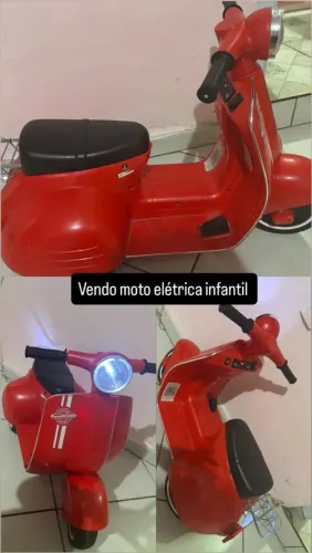Moto elétrica infantil