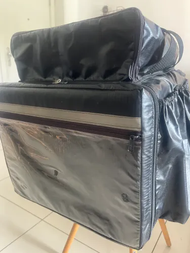Mochila Bag Impermeável Lona Motoboy