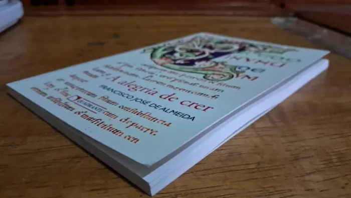 Livro A alegria de crer Francisco José de Almeida