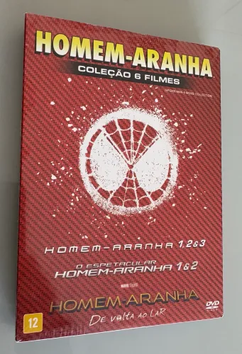 Homem Aranha - Coleção 6 filmes - LACRADO 