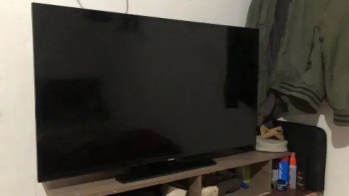 Tv Samsung com defeito na tela