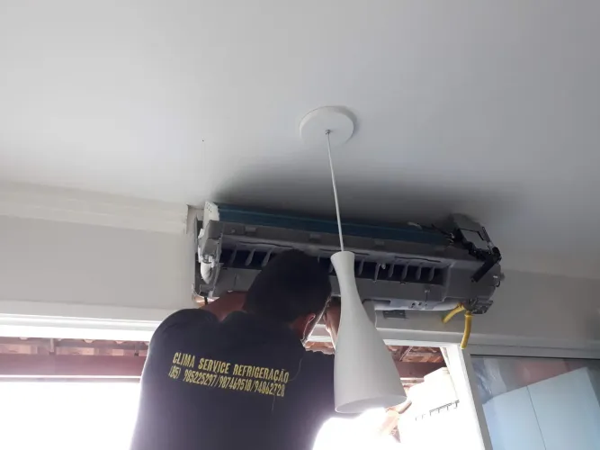 Serviço de climatização 