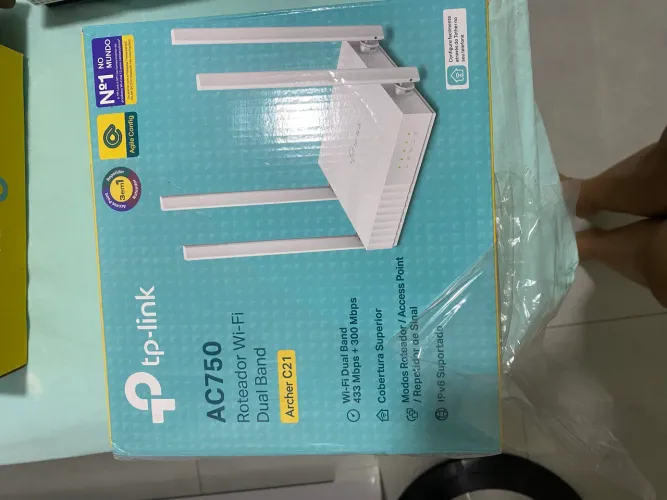 Roteador TP link 02 antenas 300 mbps