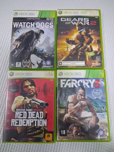 Jogos originais Xbox 360