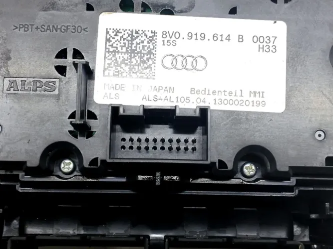 Comando Multimídia Audi A3 Tfsi 1.8 2013 2014 8v0919614b