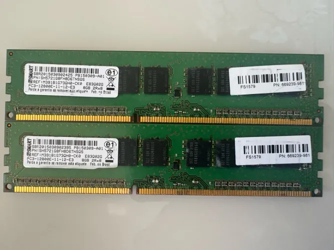 Memória 16gb - DDR3 - ECC