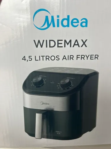 Air Fryer Midea WideMax 4,5L - Nova na embalagem