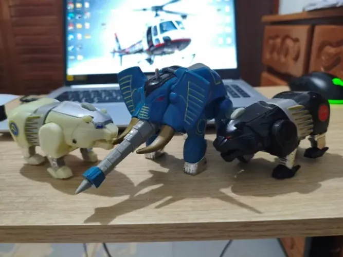 Zords Ursos e Elefante